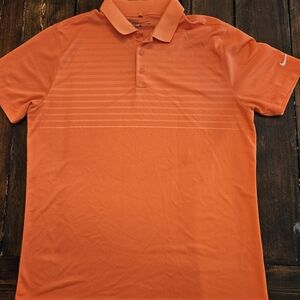 Nike Men's Vibrant Golf Orange Polo